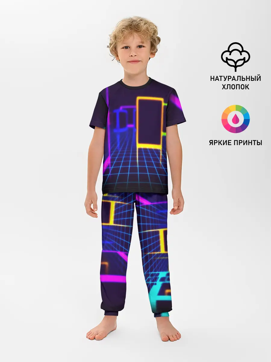 Детская пижама с брюками / NEON STYLE