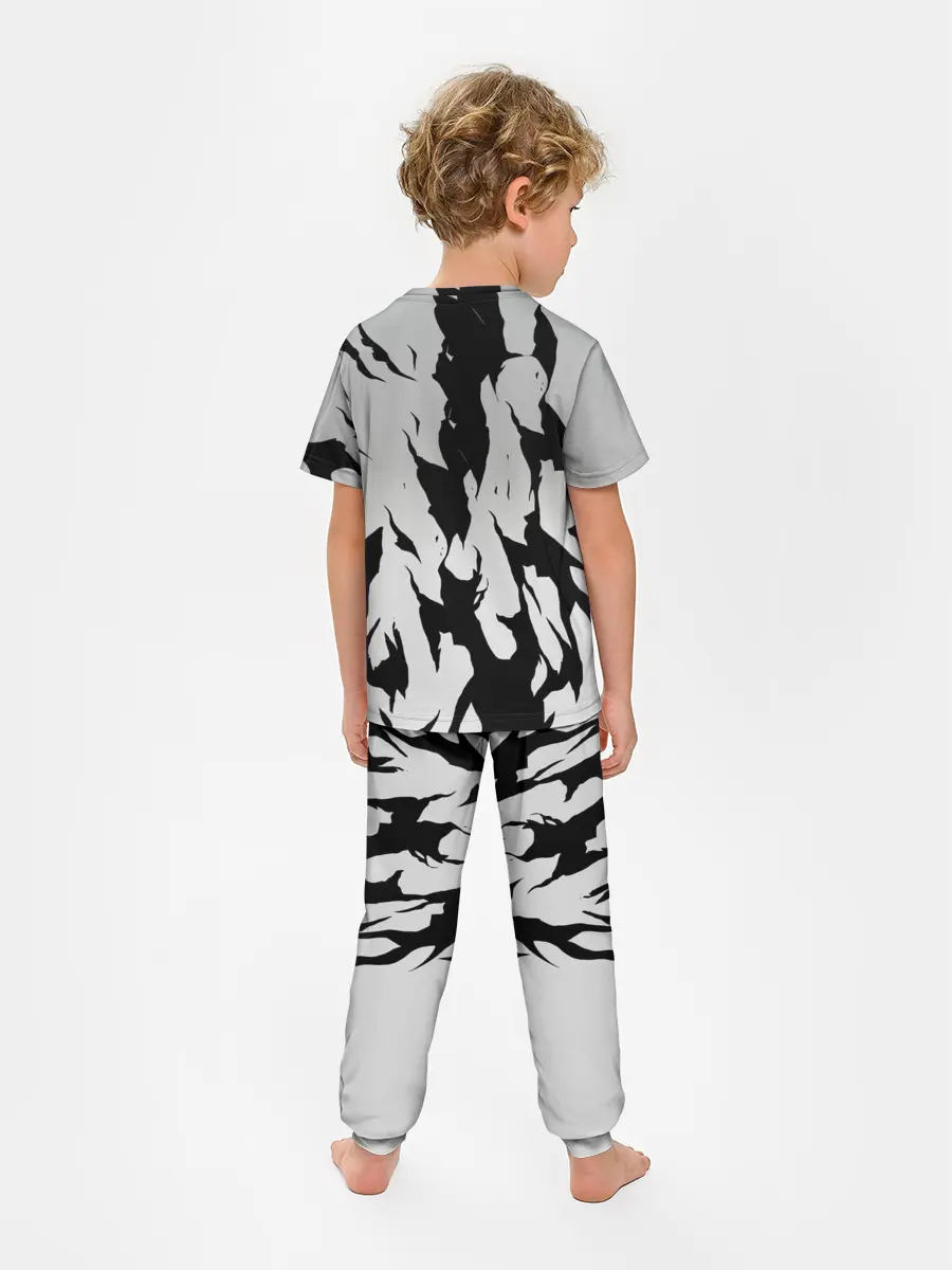 Детская пижама с брюками / Черный Аста демон Чёрный клевер