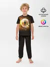 Детская пижама с брюками / КРИПТОВАЛЮТА БИТКОИН