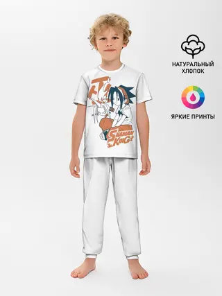 Детская пижама с брюками / Дружба Йо и Амидамару