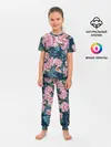 Детская пижама с брюками / Пионы