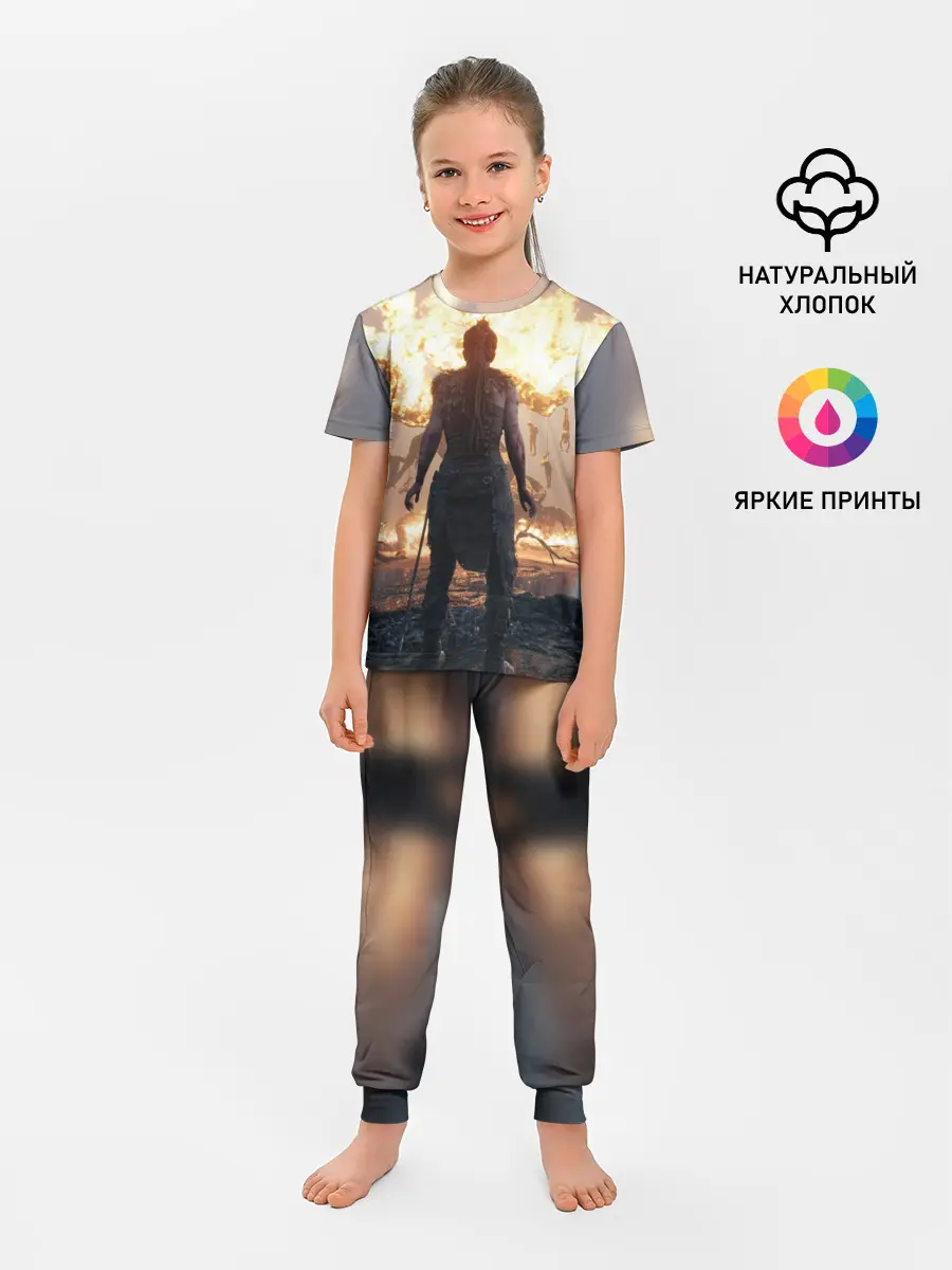 Детская пижама с брюками / HellBlade