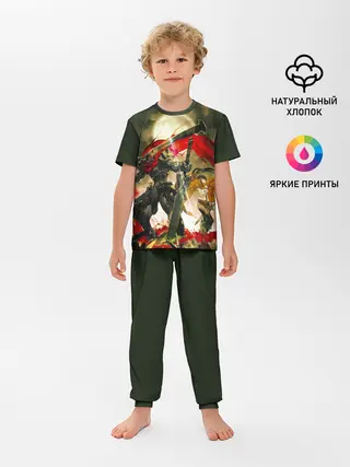 Детская пижама с брюками / Momonga & Narberal Gamma