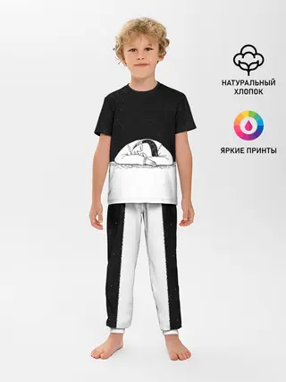 Детская пижама с брюками / Космический сон