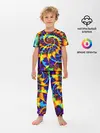 Детская пижама с брюками / TIE-DYE COLOR