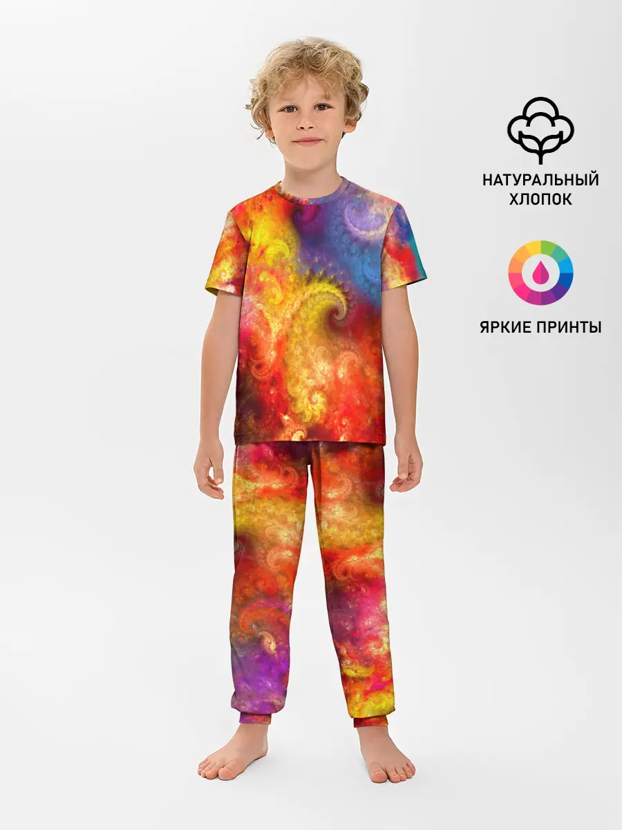 Детская пижама с брюками / Absract