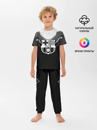 Детская пижама с брюками / Barcelona abstract original
