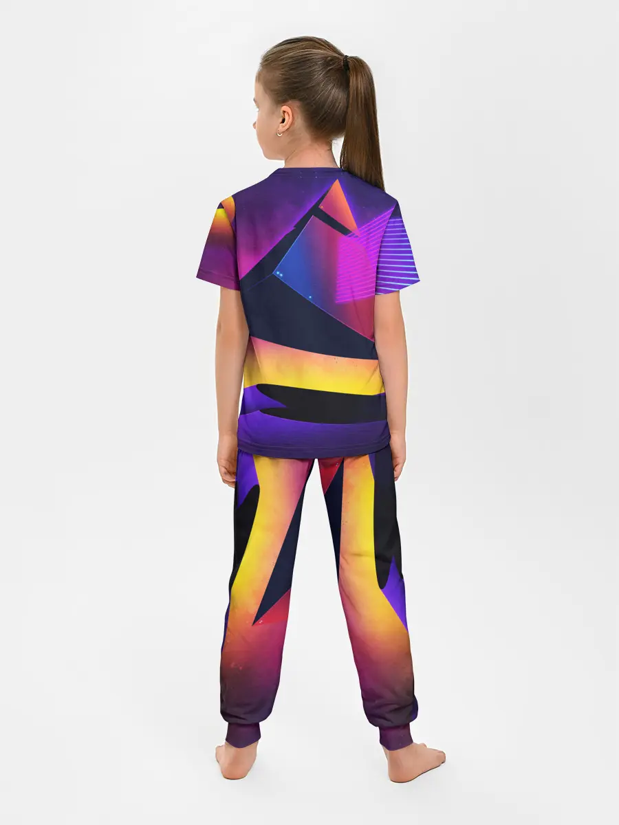 Детская пижама с брюками / СТИЛЬ ГЕОМЕТРИЯ