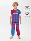 Детская пижама с брюками / Форма Барселоны 2021/2022