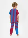 Детская пижама с брюками / Форма Барселоны 2021/2022