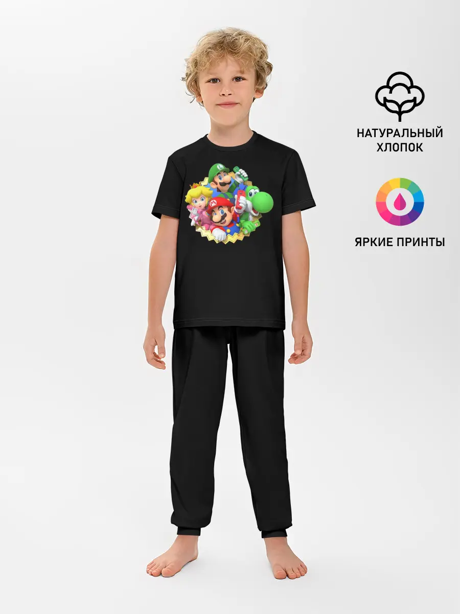 Детская пижама с брюками / Марио