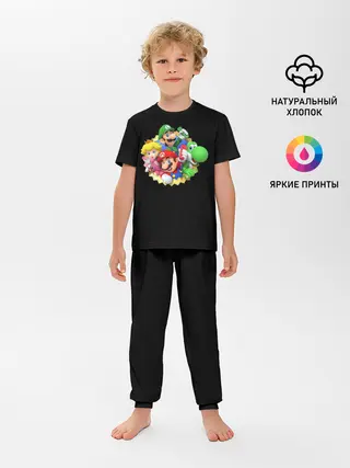 Детская пижама с брюками / Марио