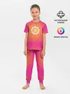 Детская пижама с брюками / Солнечная мандала