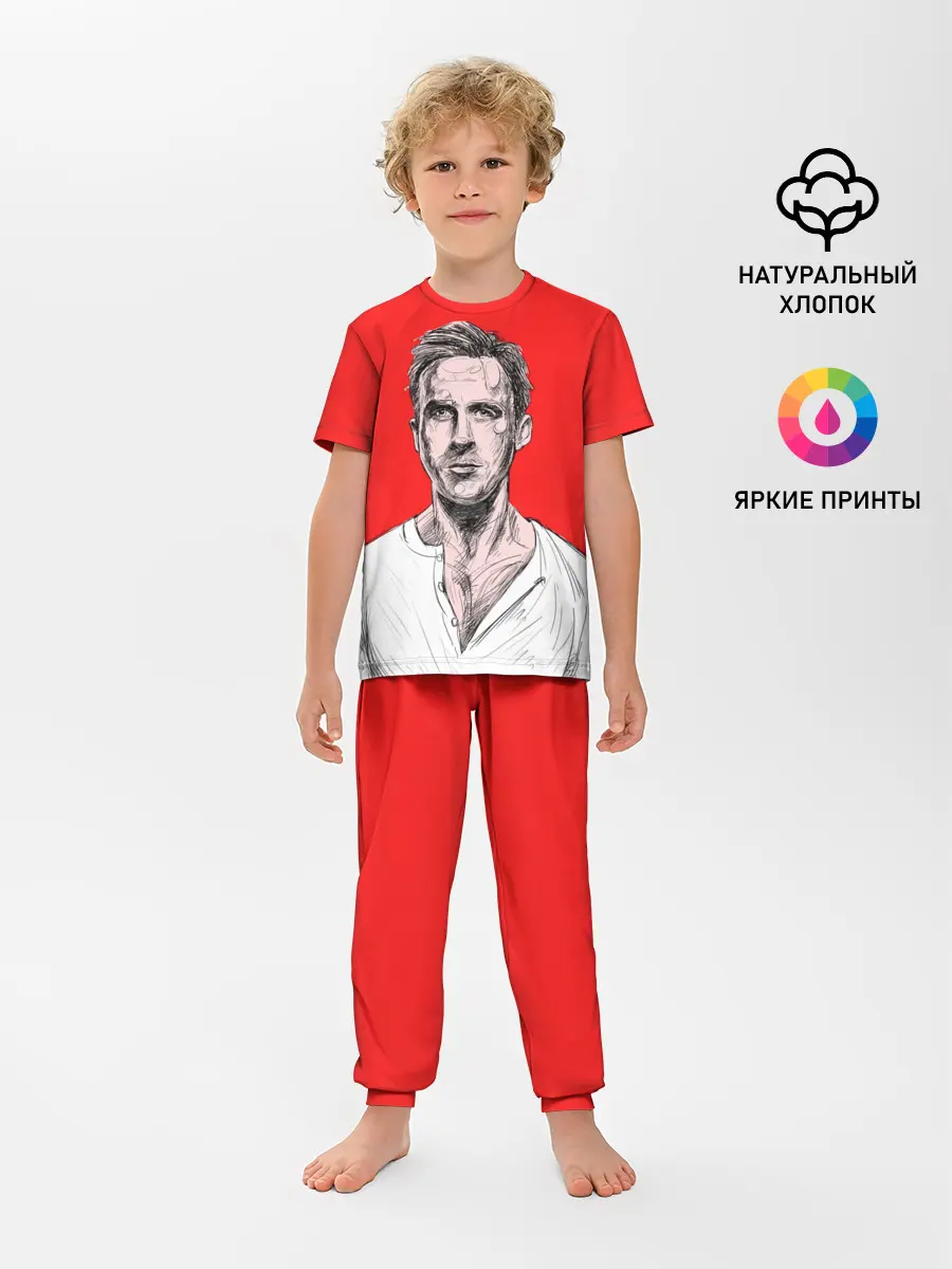 Детская пижама с брюками / Райан Гослинг_3