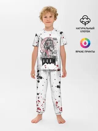 Детская пижама с брюками / Doom
