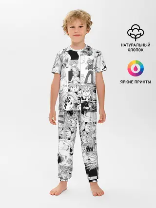 Детская пижама с брюками / Мелиодас