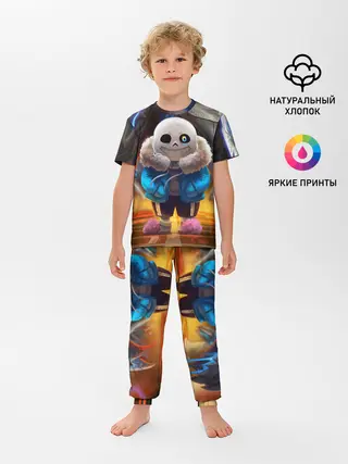 Детская пижама с брюками / UNDERTALE | АНДЕРТЕЙЛ