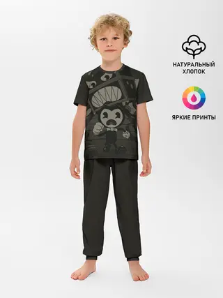 Детская пижама с брюками / Bendy and the ink machine