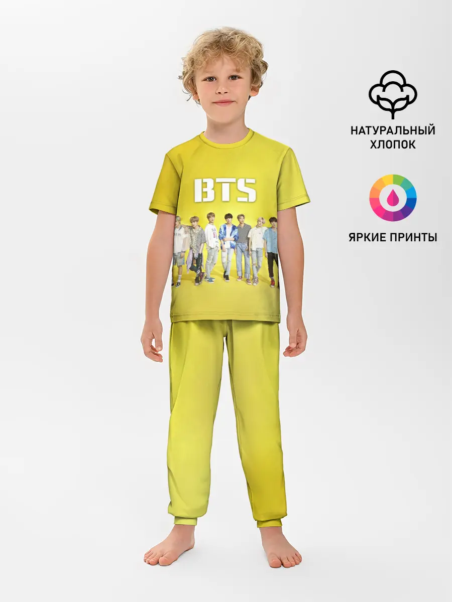 Детская пижама с брюками / BTS