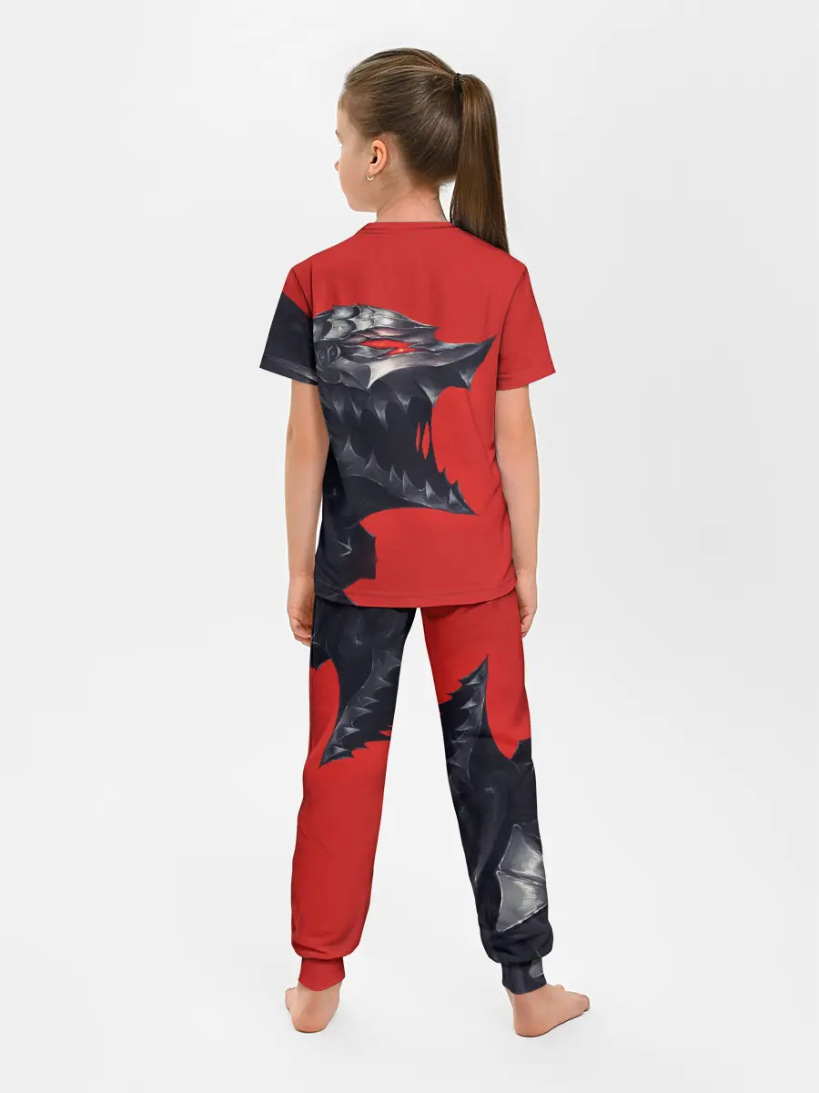 Детская пижама с брюками / BERSERK маска