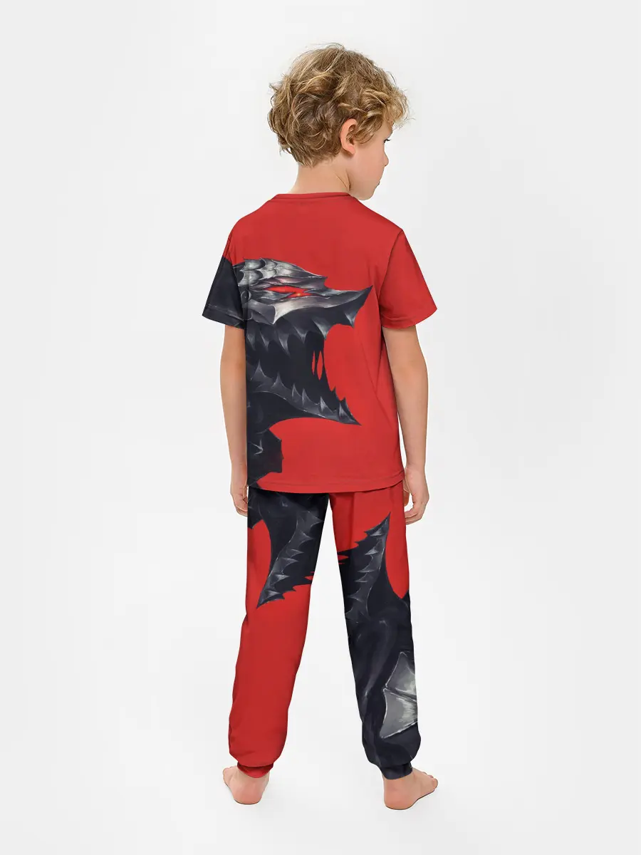 Детская пижама с брюками / BERSERK маска