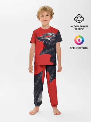 Детская пижама с брюками / BERSERK маска