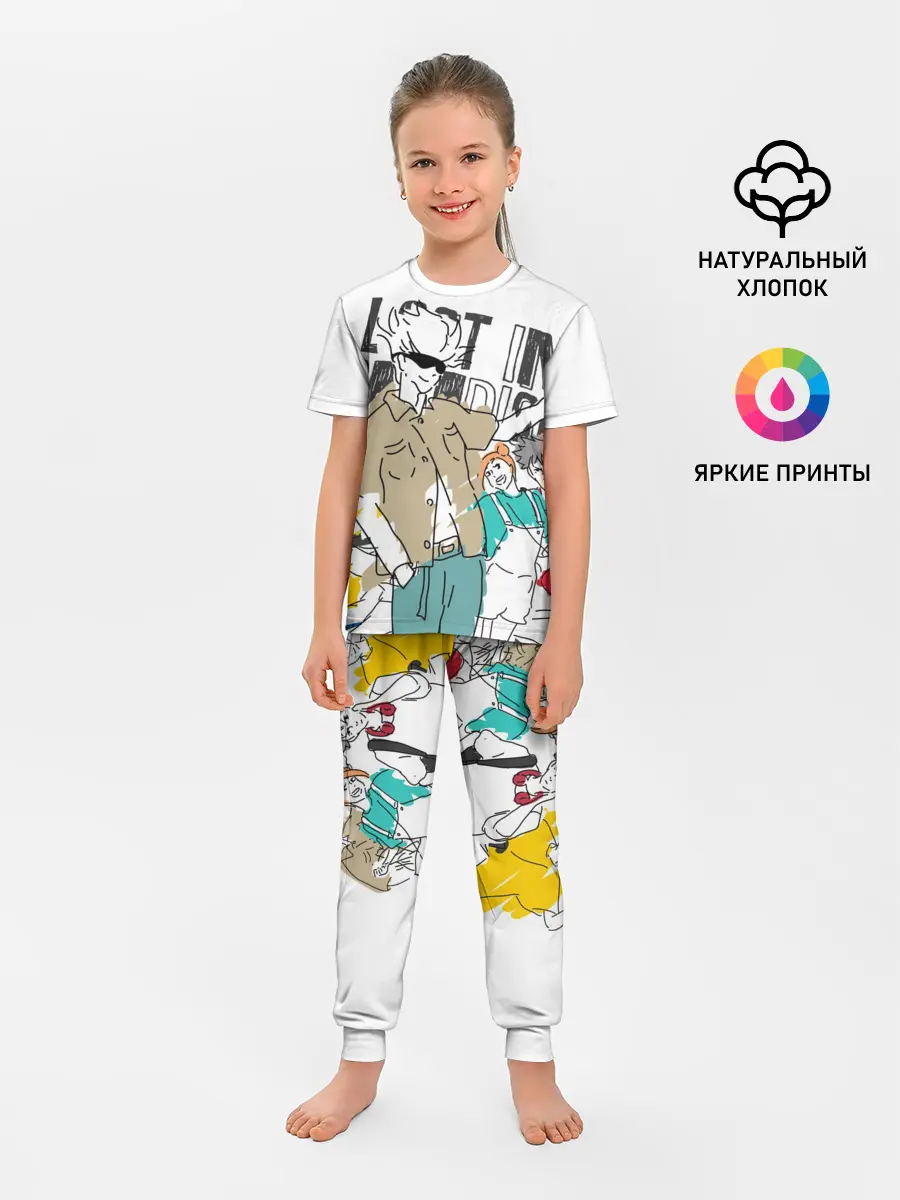 Детская пижама с брюками / Сатору Годжо - Jujutsu Kaisen