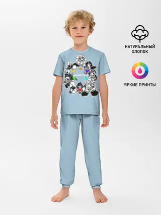 Детская пижама с брюками / Undertale