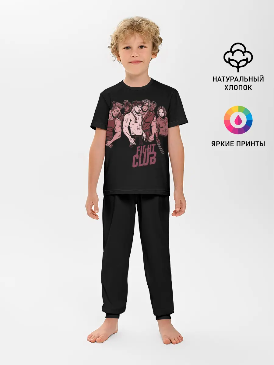 Детская пижама с брюками / Fight Club x Street Fighter