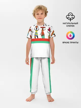 Детская пижама с брюками / Девушки