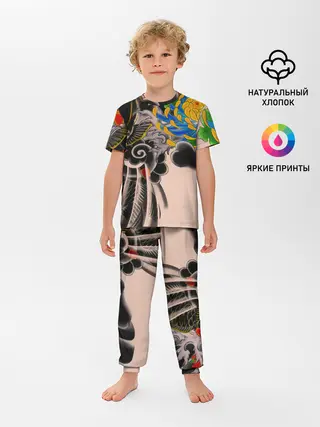 Детская пижама с брюками / Dsquared tattoo