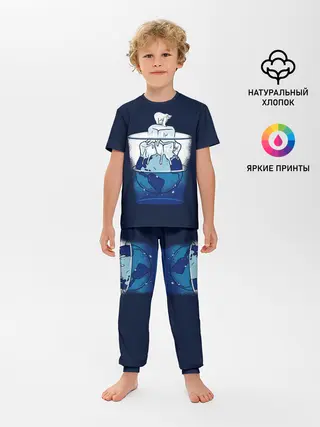 Детская пижама с брюками / Polar Ice Bear