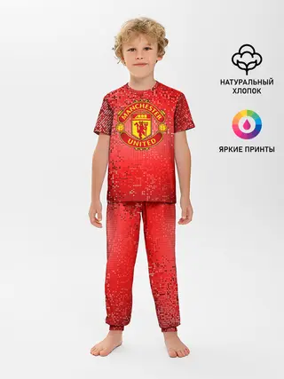 Детская пижама с брюками / ФК Манчестер Юнайтед