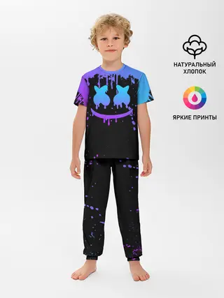 Детская пижама с брюками / MARSHMELLO