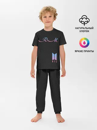 Детская пижама с брюками / BTS RM