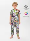 Детская пижама с брюками / АЛФАВИТ