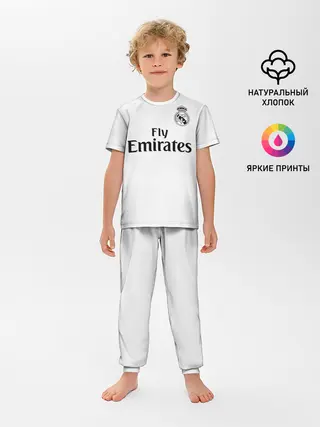 Детская пижама с брюками / Реал Мадрид Форма Новая 18/19