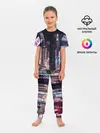 Детская пижама с брюками / Ночной Токио