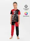 Детская пижама с брюками / Goblin Slayer red and black