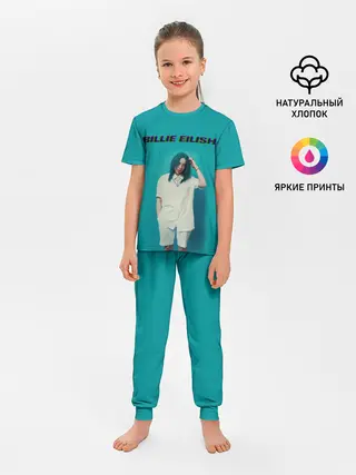 Детская пижама с брюками / Billie Eilish