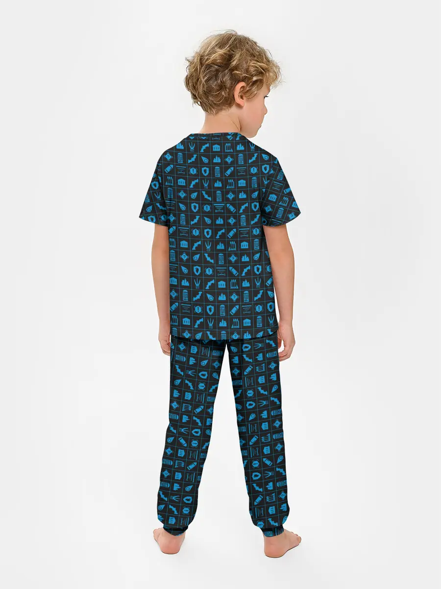 Детская пижама с брюками / Batman pattern
