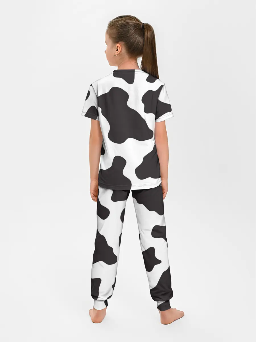 Детская пижама с брюками / корова
