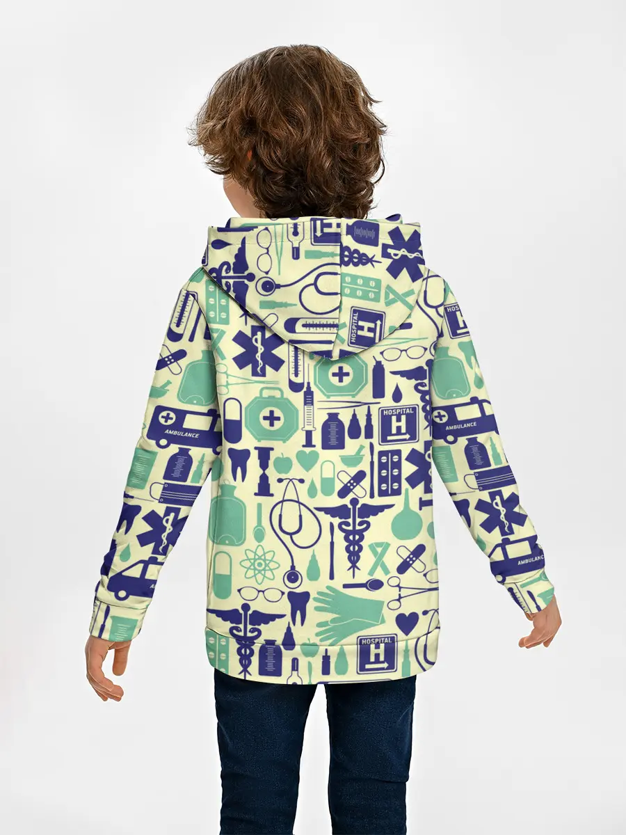 Детское худи / Медицина | Паттерн
