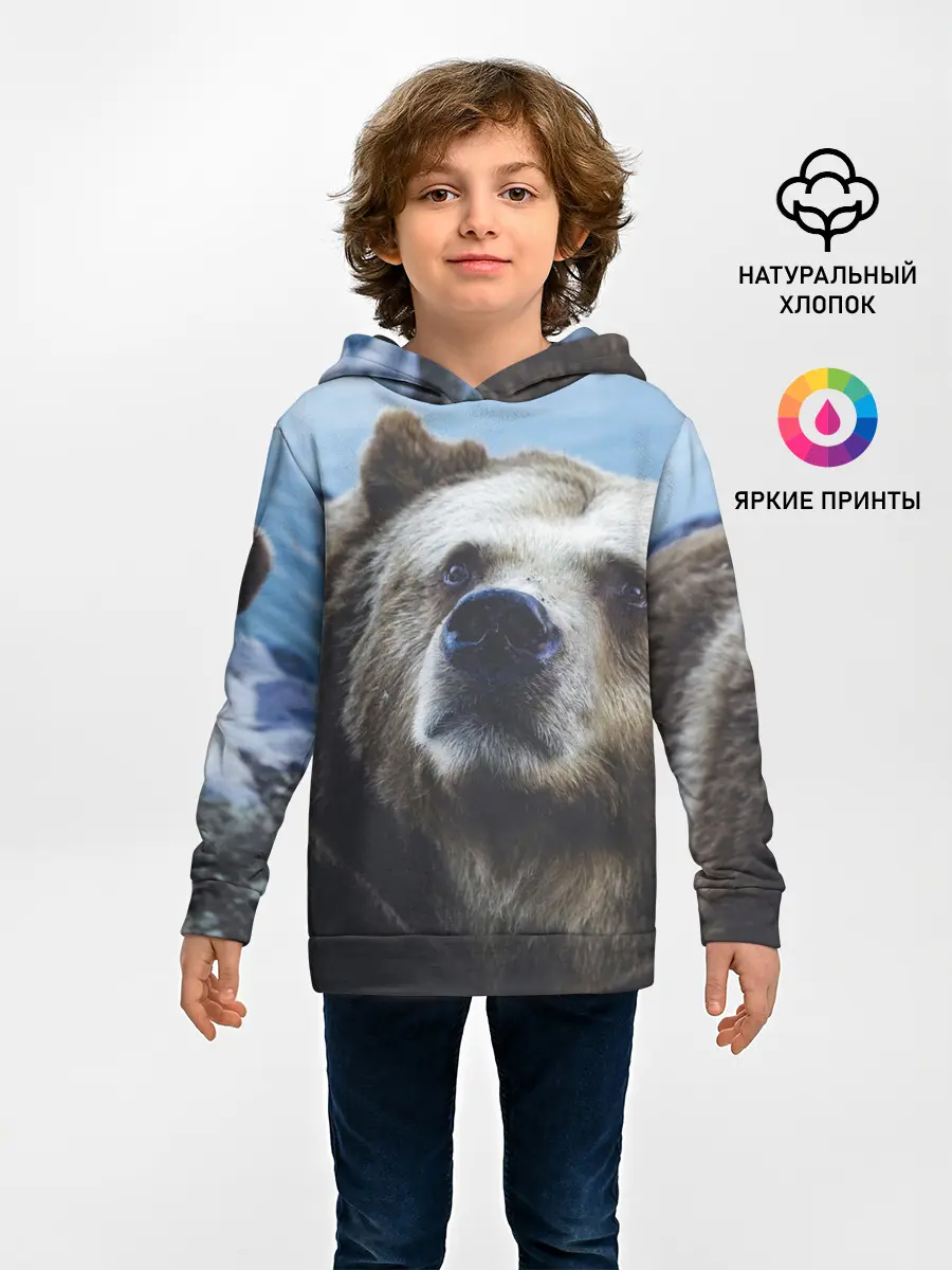 Детское худи / Гризли