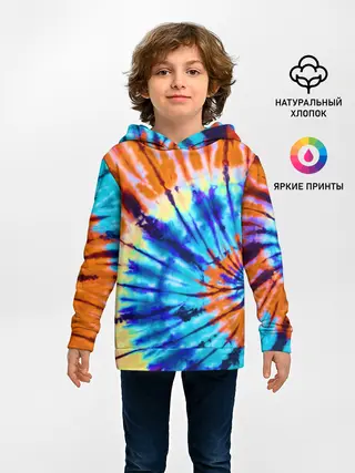 Детское худи / Tie dye