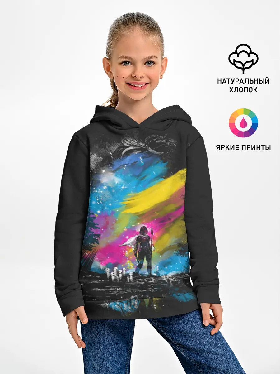 Детское худи / Принцесса Мононоке