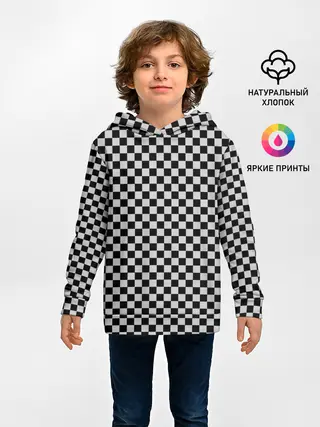 Детское худи / Checkerboard Color