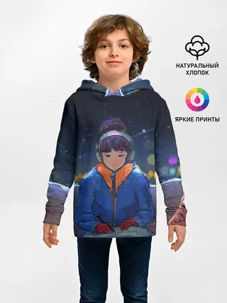 Детское худи / Зима
