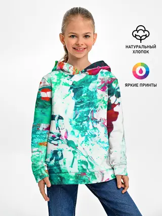 Детское худи / Берюза Морской