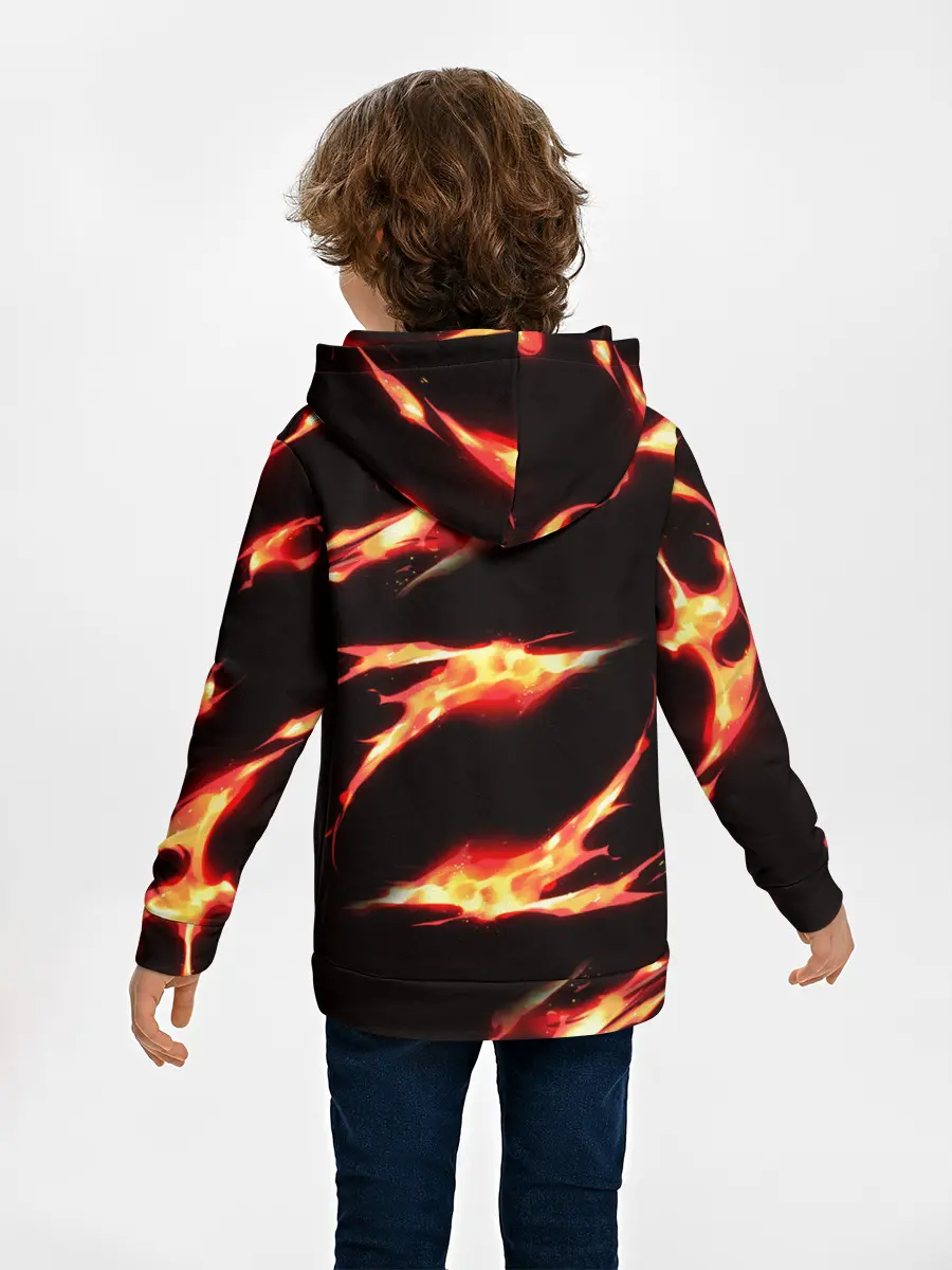 Детское худи / Рассекающий демонов в огенных лучах